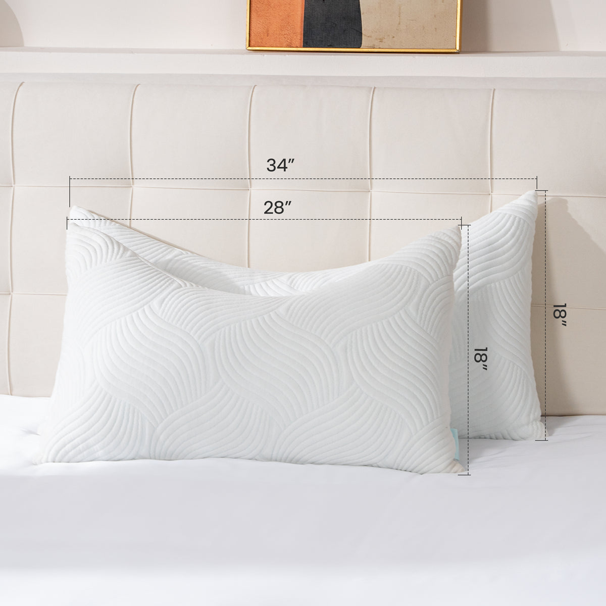 Luna™ Adjustable Crescent Memory Foam Pillow