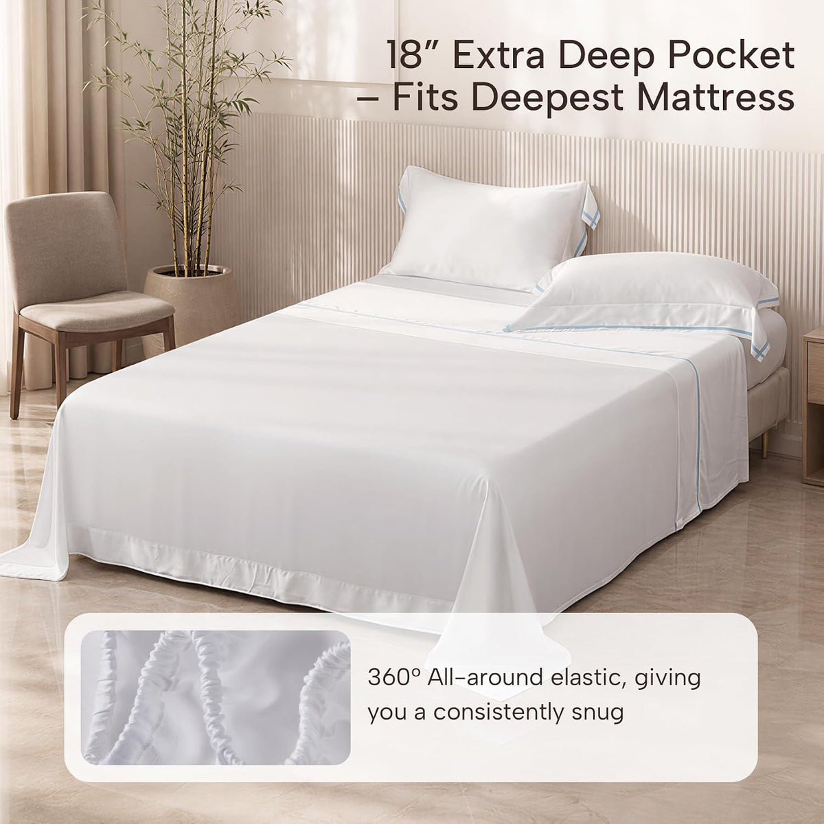 Aura™ Bamboo Viscose Cooling Sheet Set